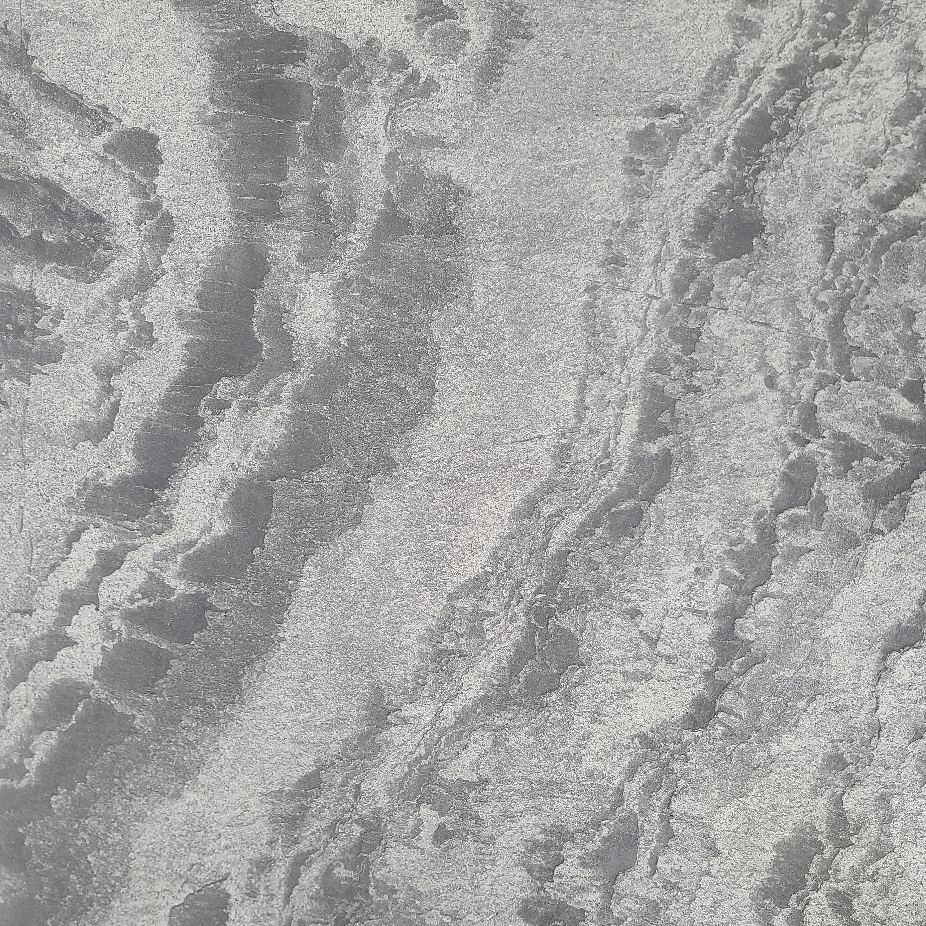 Misty Gray Rock Textured Panel 96" x 48"