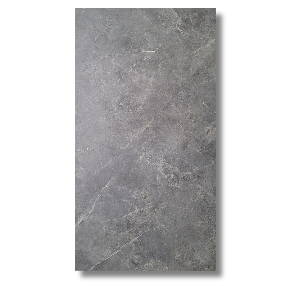 Gray Stone Carrara Marble HDF Interlock Flooring