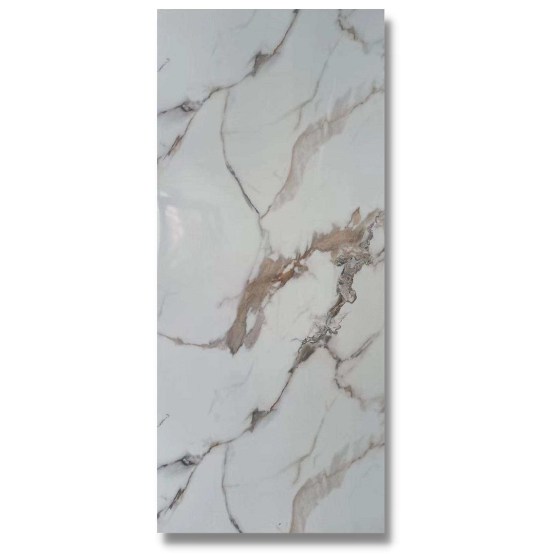 Full Sheet Emperor Carrara Marble Wall Panel 96" X 48" 4 Packs
