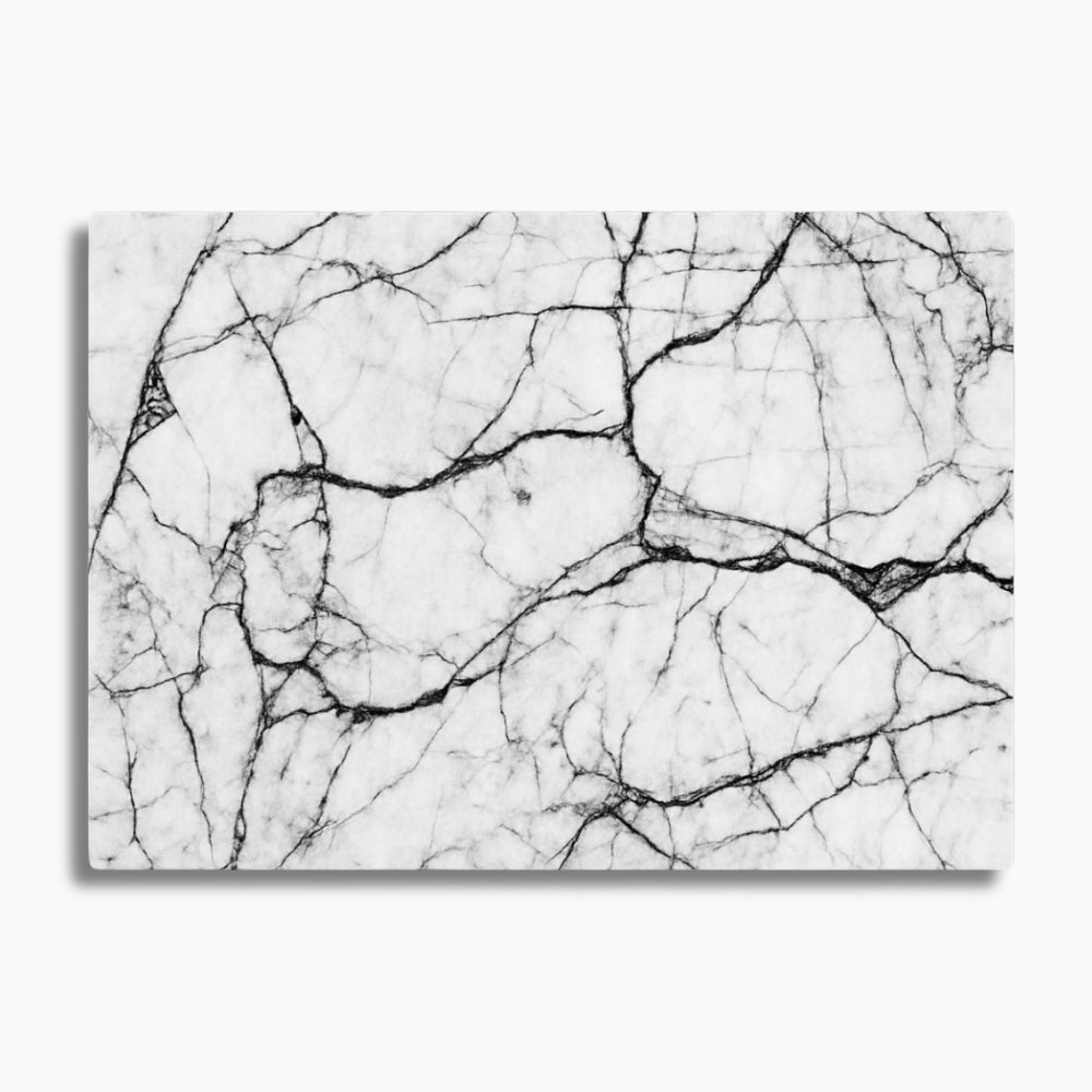 Calacatta Black/White Marble Rug