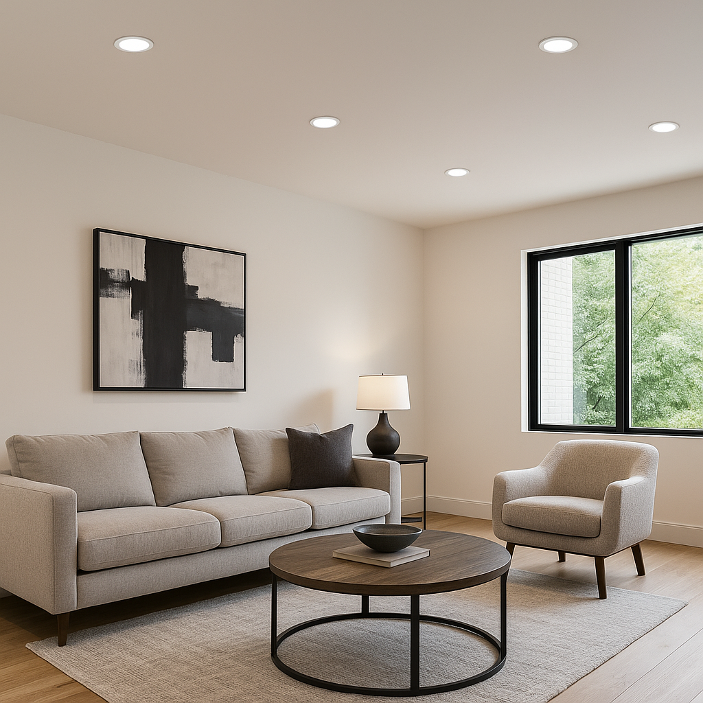 10W Recessed Lights 4 Inch LED 10 Pack Downlights for Ceilings and Drywalls