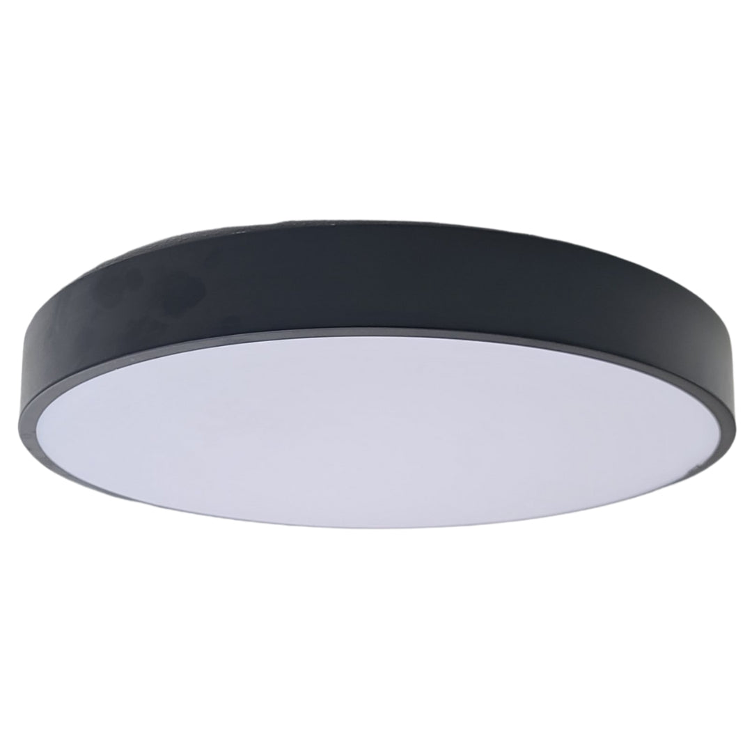 5 pcs Bundle Black LED Round Flushmount Wall Light