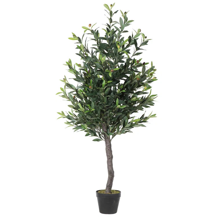 62" Artificial Olive Tree