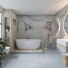 Continental Carrara Marble Wall Panel 96