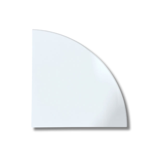Pure White Marble Shampoo Shelf
