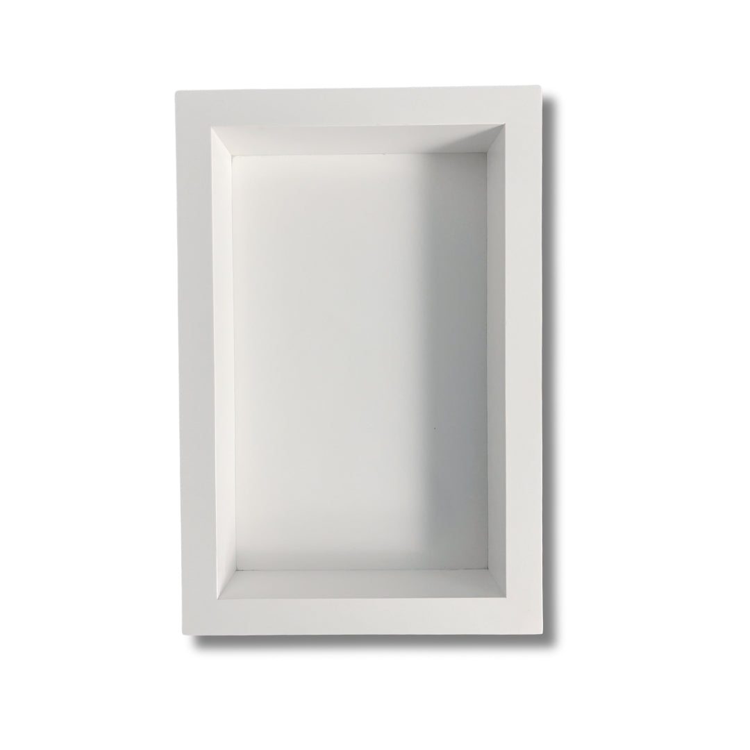 Pure White Marble Shower Niche 24" x 16"