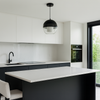 5 pcs Bundle Black Ball Pendant Light