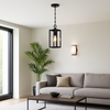 5 pcs Bundle Black Moderntique Indoor and Outdoor Pendant Light