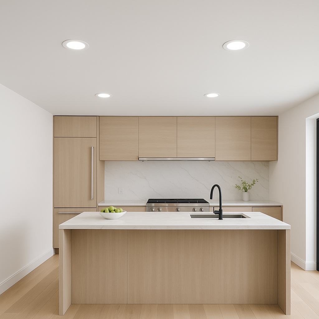 BOGO 2x1 10W Recessed Lights 4 Inch LED Downlights for Ceilings and Drywalls 10pcs (20 pcs total)