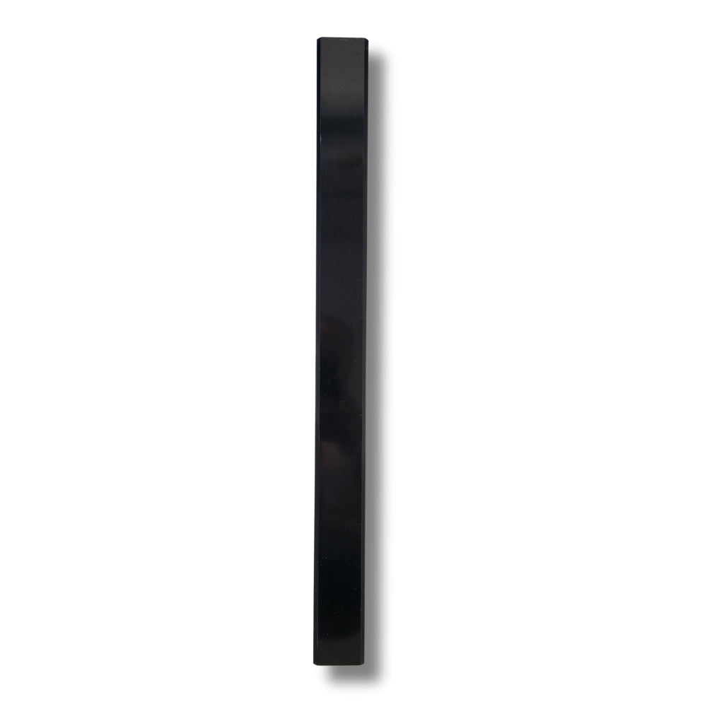 Pure Black Marble Trim Piece 24" x 2"