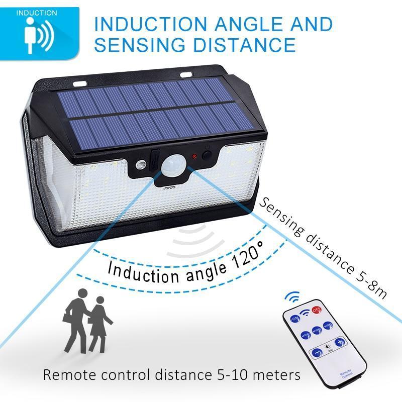 55 LED USB Solar Light 800 Lumens